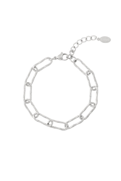 Silver Limitless Link Chain Bracelet stainless steel bracelet women's waterproof hypoallergeen