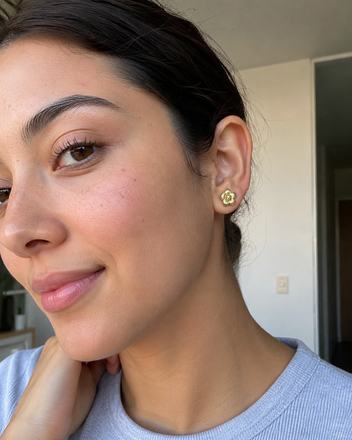 Daisy Flower Earrings