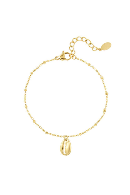 Gold Shell Bracelet stainless steel bracelet women's waterproof hypoallergeen