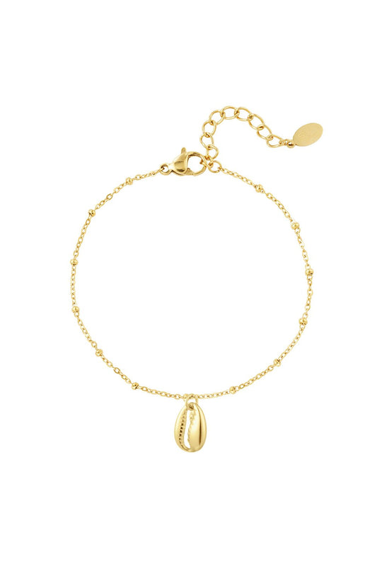 Gold Shell Bracelet stainless steel bracelet women's waterproof hypoallergeen