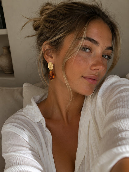 Honey Drop Earrings