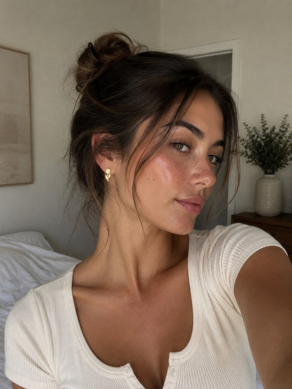 Tulip Stud Earrings