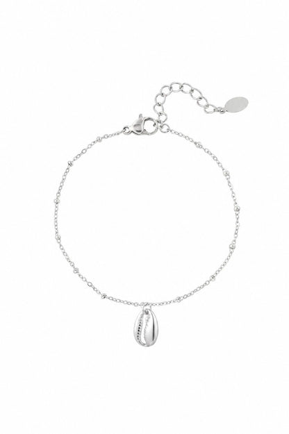 Shining Shell Shell Set Necklace + Bracelet