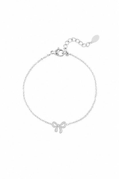 coquette Aesthetic Bow Set Necklace + Bracelet