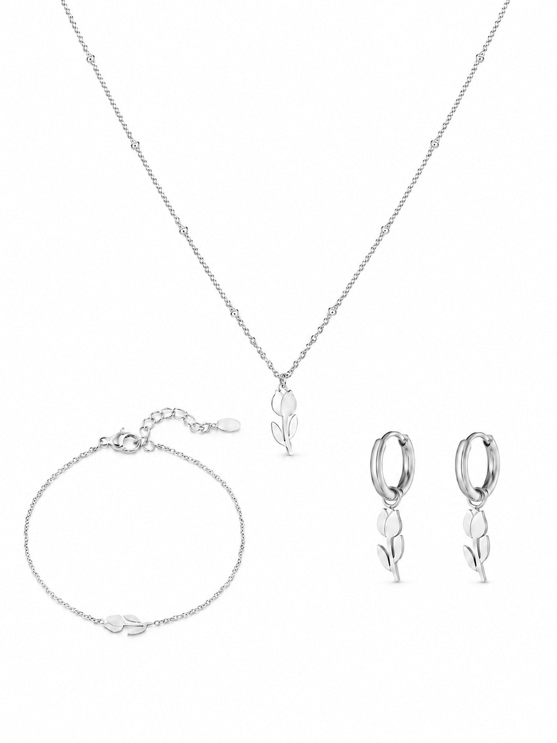 Tulipa Tuscany Tulpen-Set Kette + Armband + Ohrringe