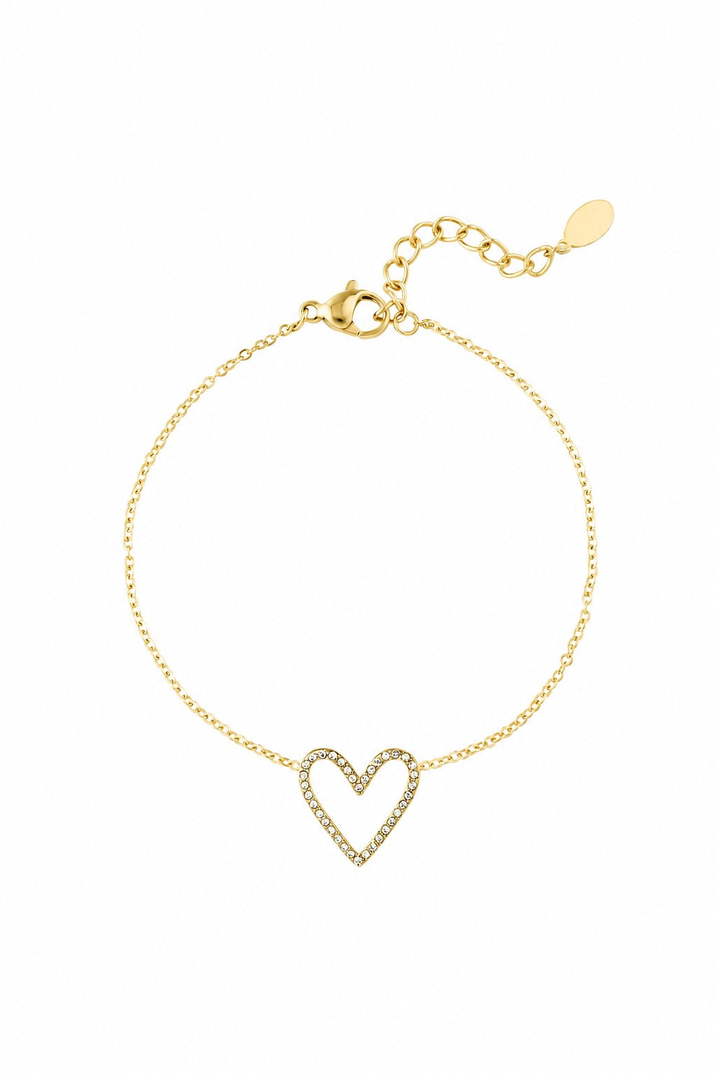 Schitterend Hart Armband