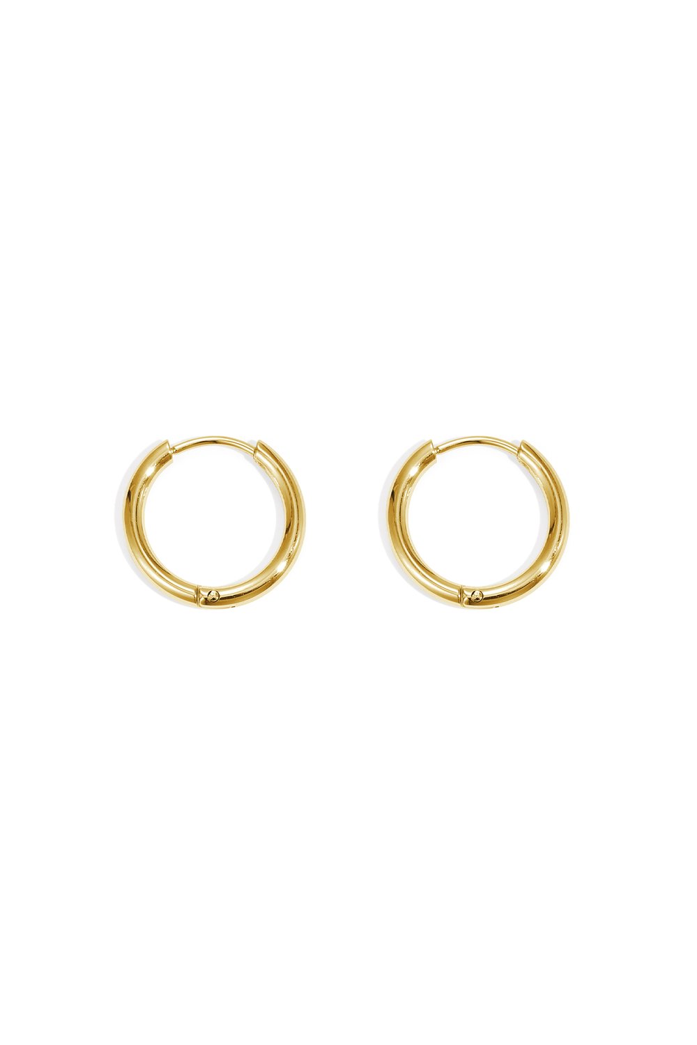 Gold Hoops 1,6CM Earrings stainless steel earrings women's waterproof hypoallergeen