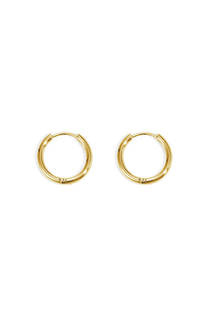 Gold Hoops 1,6CM Earrings stainless steel earrings women's waterproof hypoallergeen