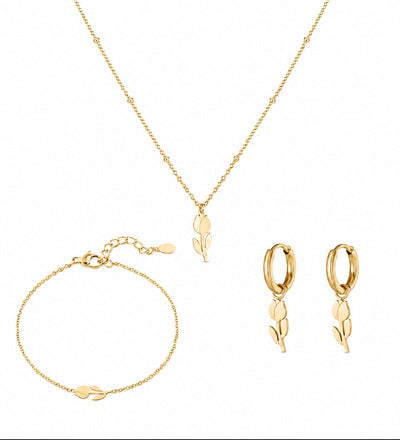 Tulipa Tuscany Tulpen-Set Kette + Armband + Ohrringe