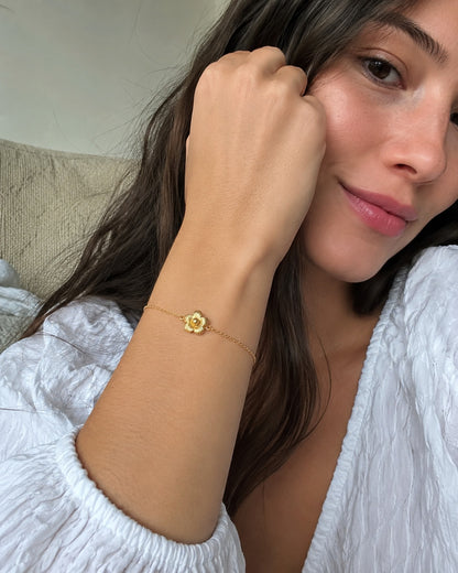 Daisy Flower Bracelet