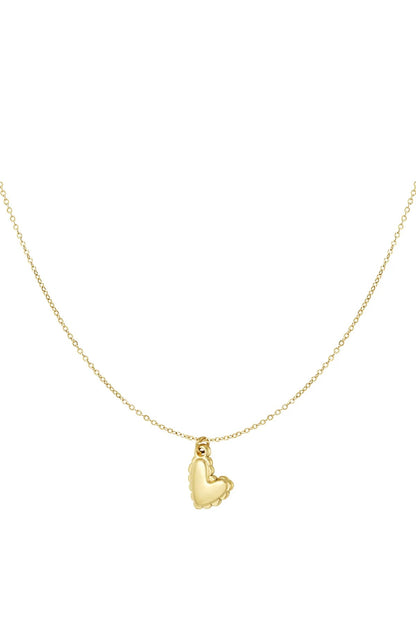 Amour Amore Heart Set Necklace + Bracelet
