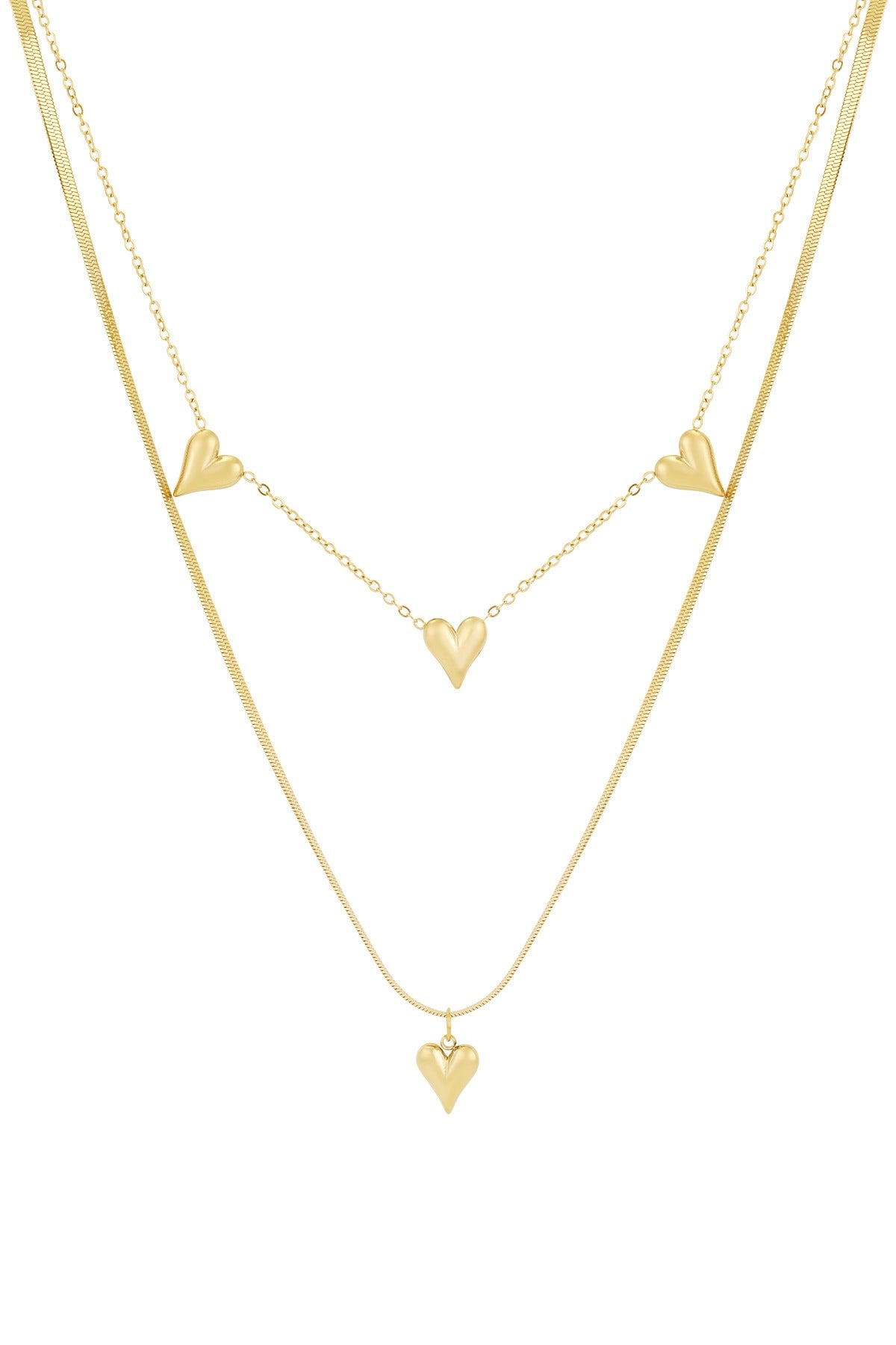 Hearts Haven Set Necklace + Bracelet