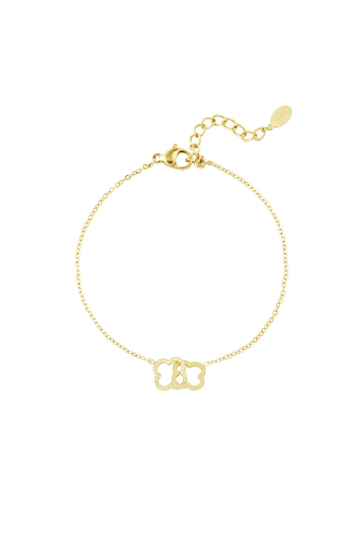 Klaver Klassiek Setje Ketting + Armband