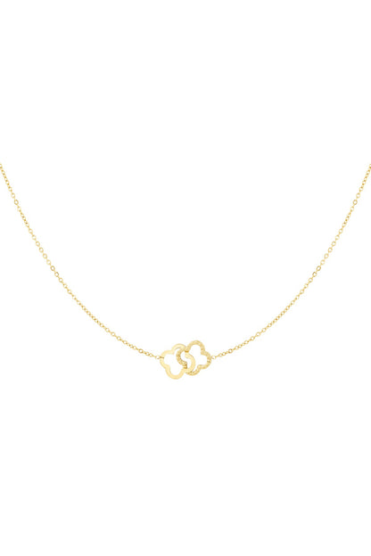 Klaver Klassiek Setje Ketting + Armband