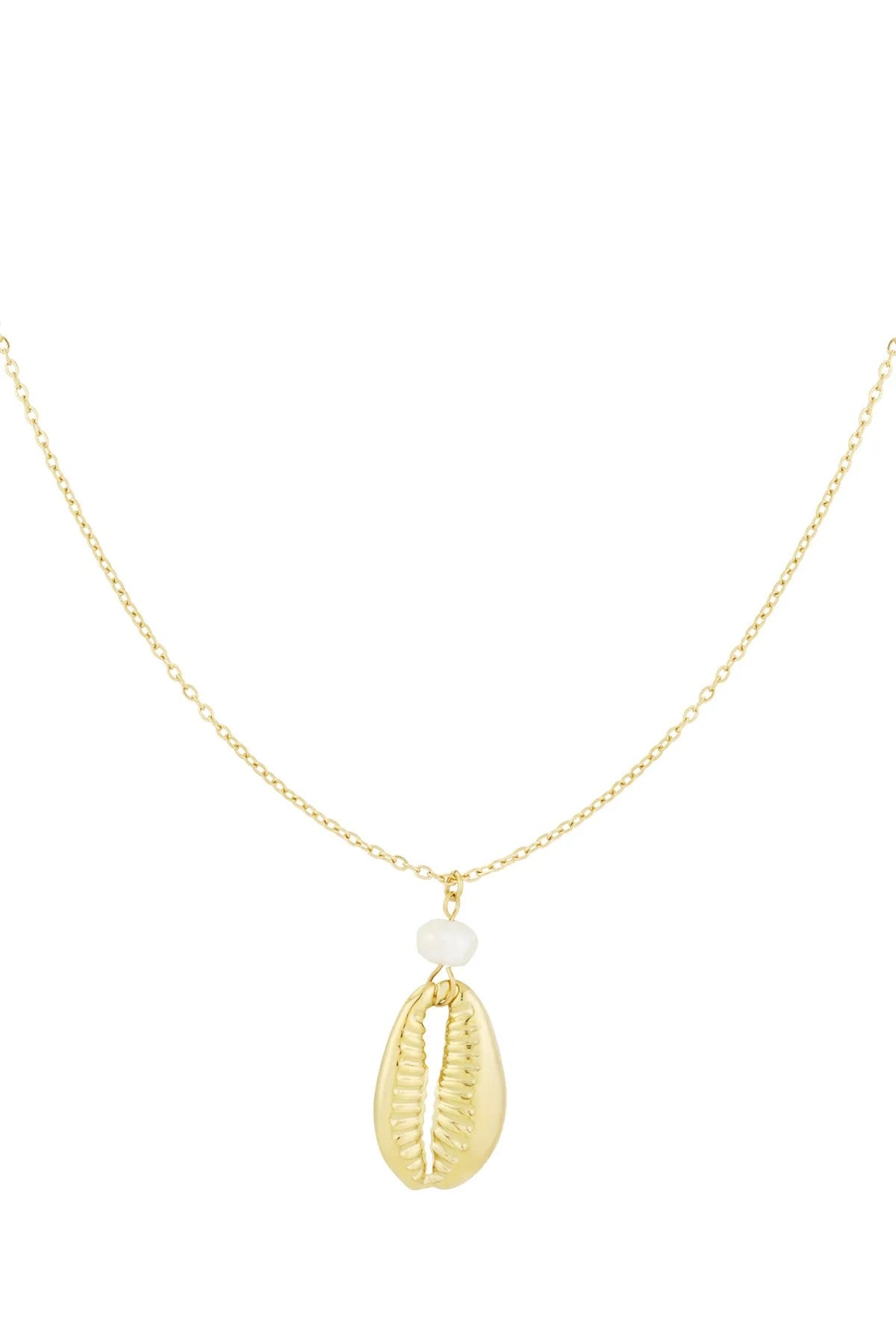 Shining Shore Schelp Setje Ketting + Armband