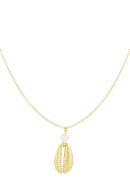Shining Shore Schelp Setje Ketting + Armband