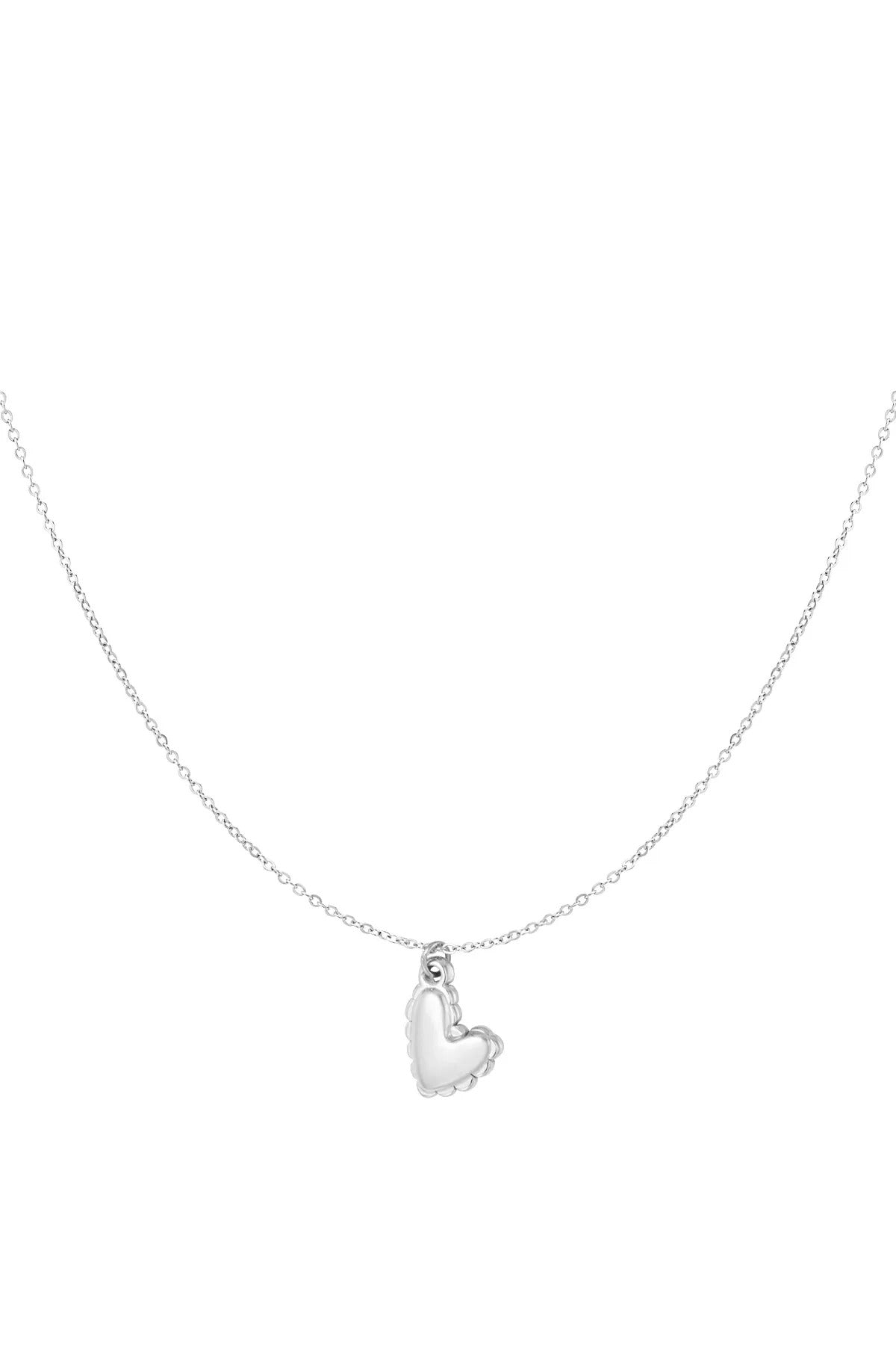 Amour Amore Heart Set Necklace + Bracelet