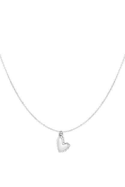 Amour Amore Heart Set Necklace + Bracelet