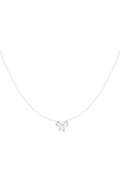 coquette Aesthetic Bow Set Necklace + Bracelet