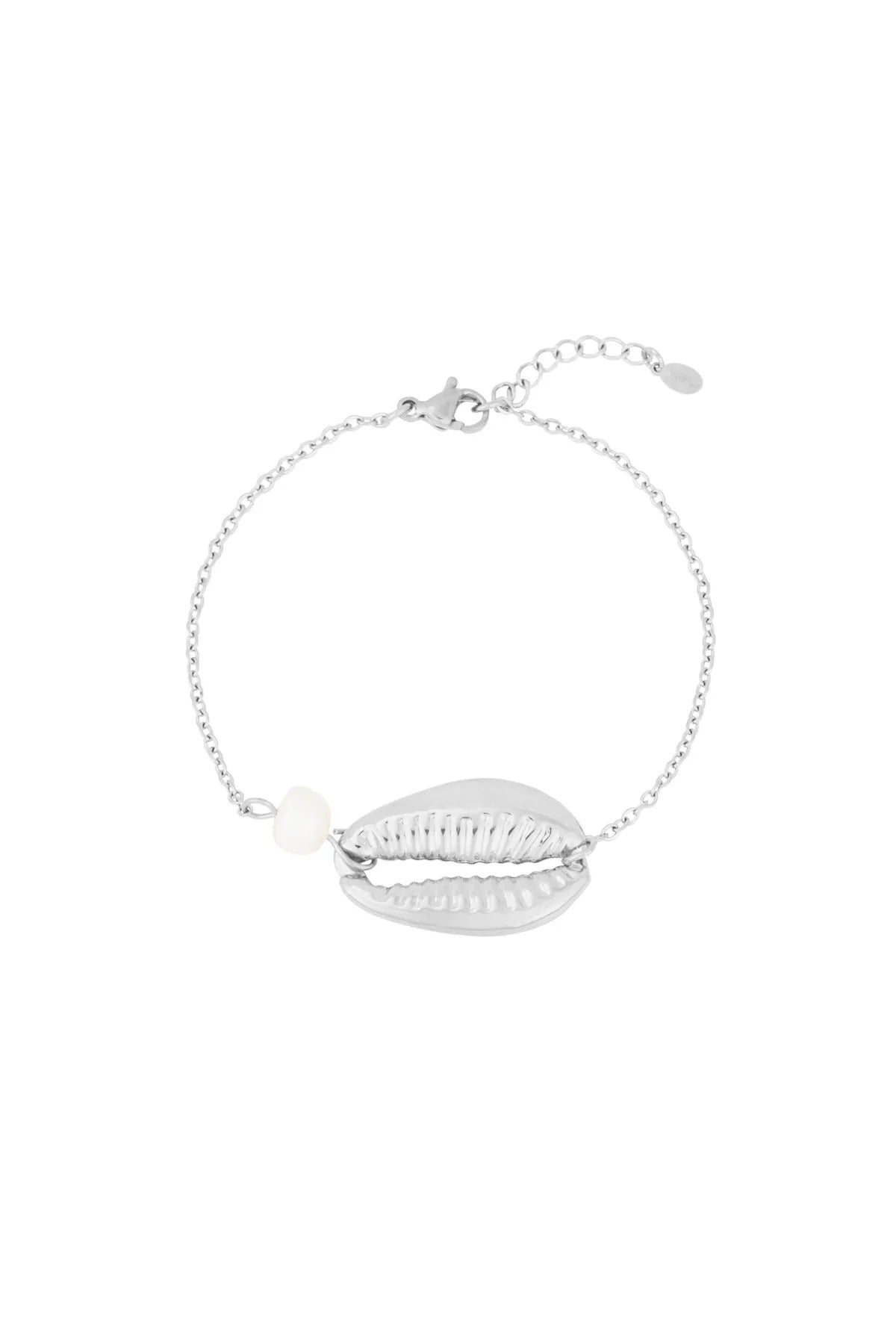 Shining Shore Schelp Setje Ketting + Armband
